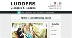 Desktop Screenshot of ludderscleaners.com