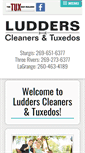 Mobile Screenshot of ludderscleaners.com